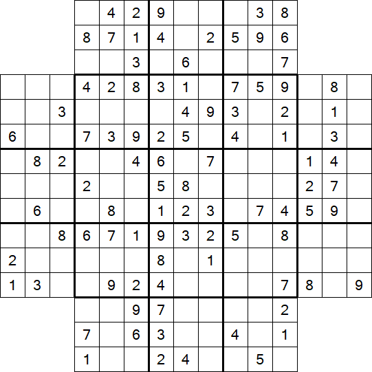 Flower Sudoku - Moyen