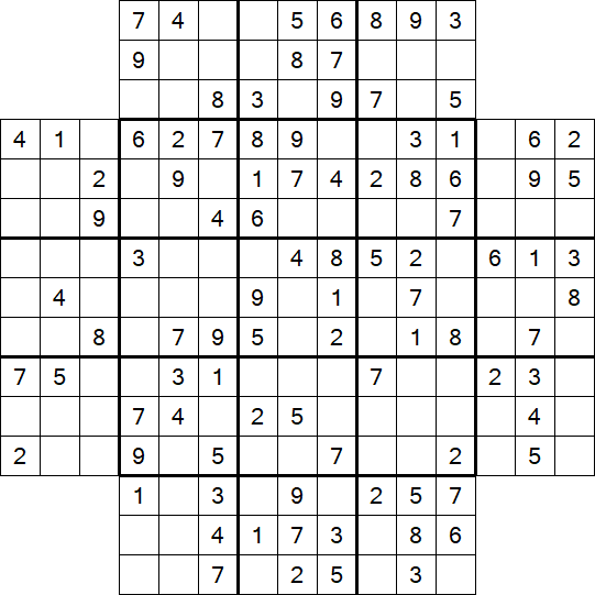 Flower Sudoku - Moyen