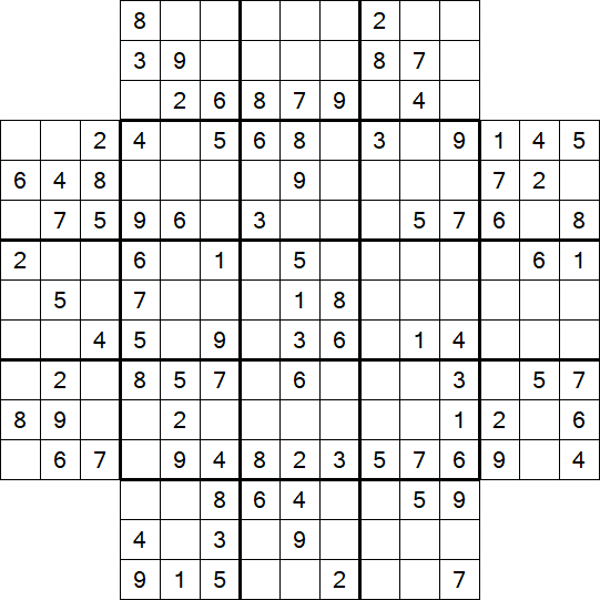 Flower Sudoku - Moyen