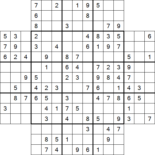 Flower Sudoku - Moyen