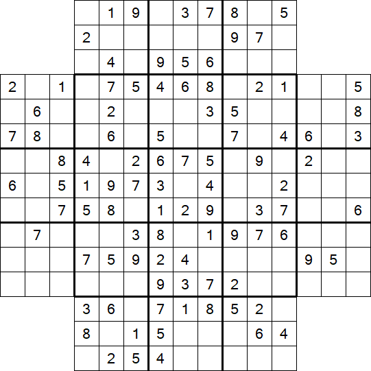 Flower Sudoku - Moyen