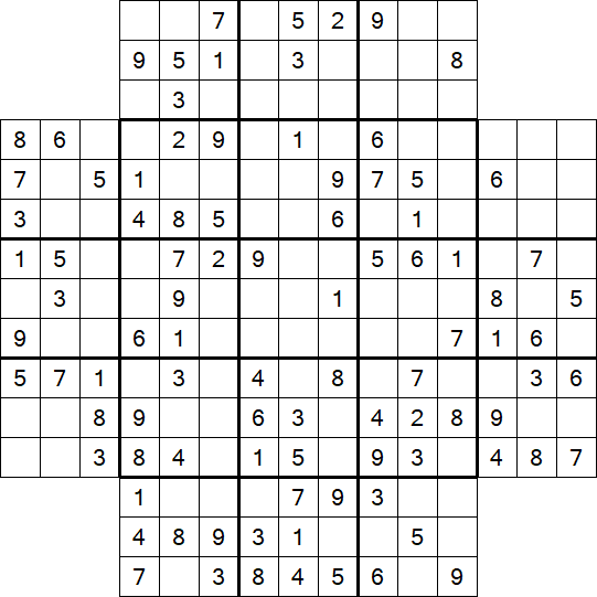Flower Sudoku - Medium