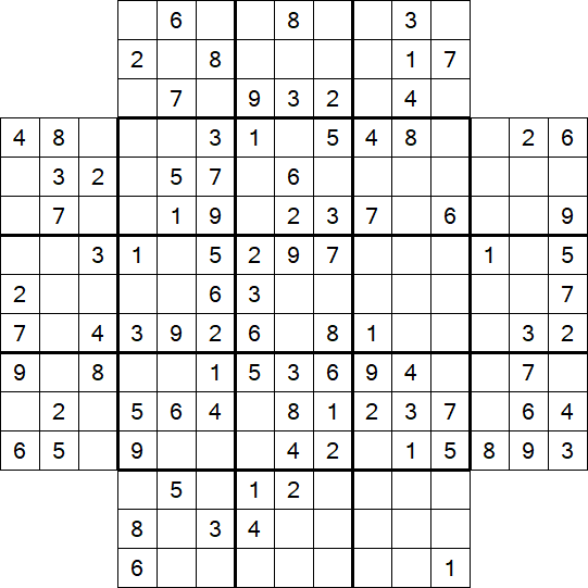 Flower Sudoku - Moyen