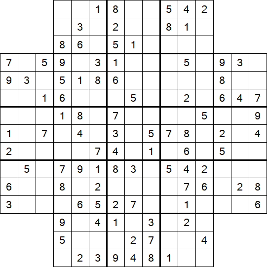 Flower Sudoku - Moyen