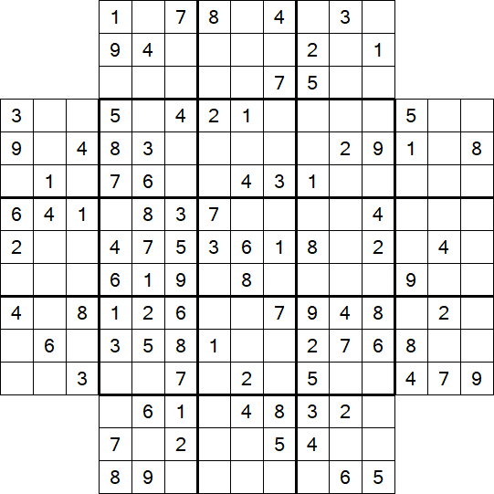 Flower Sudoku - Moyen