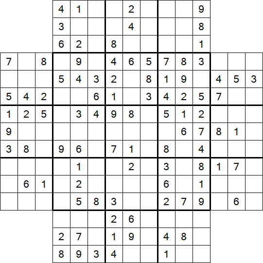 Flower Sudoku - Moyen