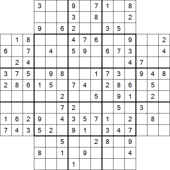 Flower Sudoku - Moyen