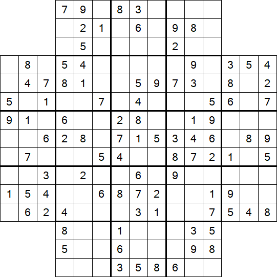 Flower Sudoku - Moyen