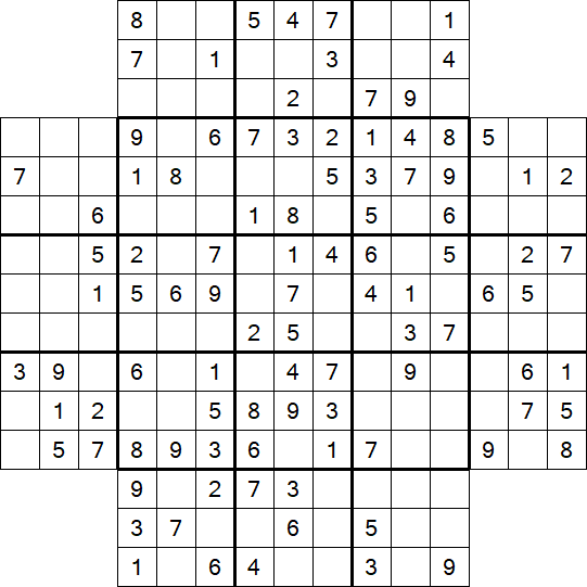 Flower Sudoku - Moyen