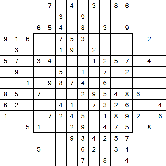 Flower Sudoku - Medium