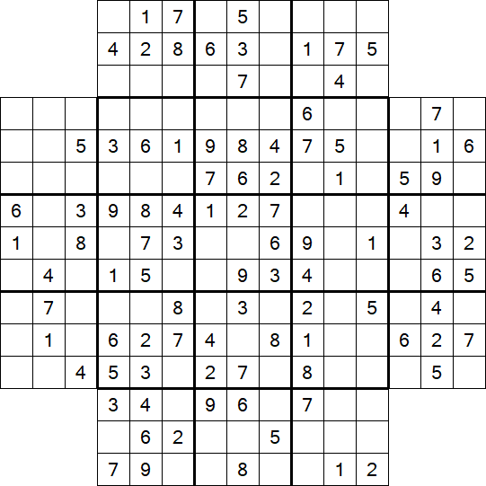 Flower Sudoku - Moyen