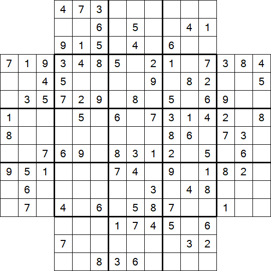 Flower Sudoku - Moyen