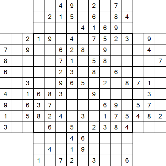 Flower Sudoku - Moyen