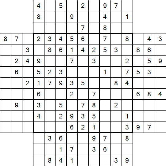 Flower Sudoku - Moyen