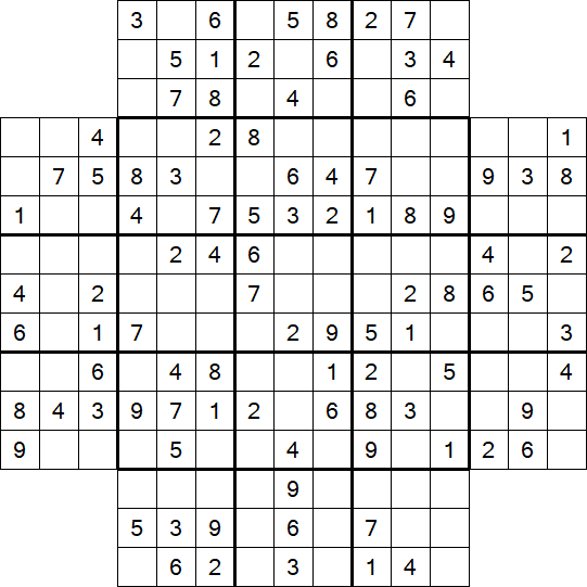 Flower Sudoku - Moyen