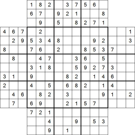 Flower Sudoku - Moyen