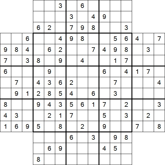 Flower Sudoku - Moyen