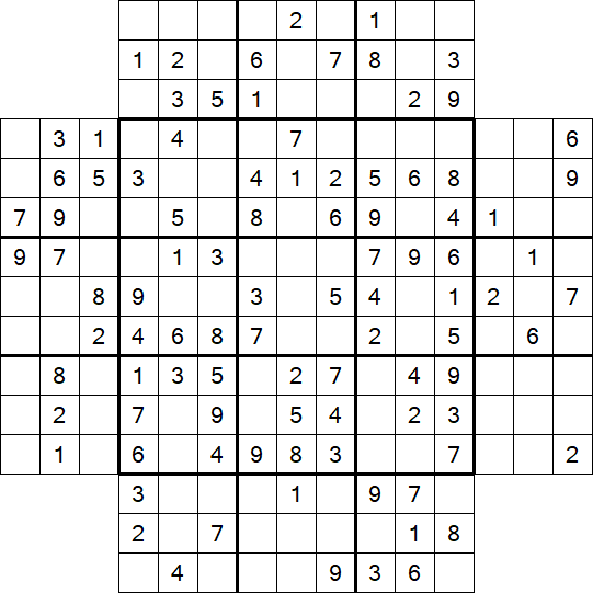 Flower Sudoku - Medium