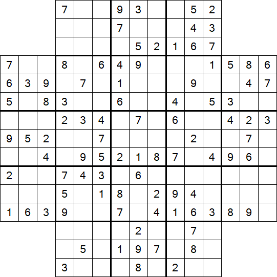 Flower Sudoku - Moyen