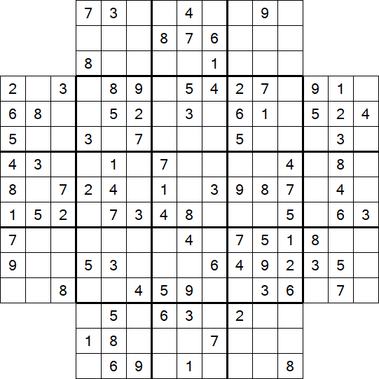 Flower Sudoku - Moyen