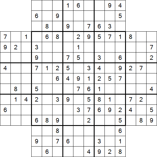 Flower Sudoku - Moyen