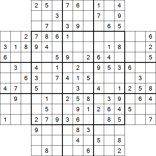 Flower Sudoku - Moyen