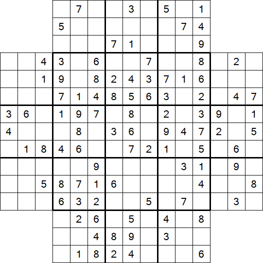 Flower Sudoku - Moyen