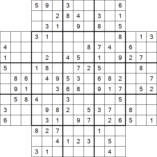 Flower Sudoku - Medium