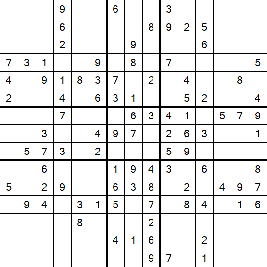 Flower Sudoku - Moyen