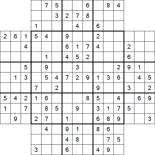 Flower Sudoku - Moyen