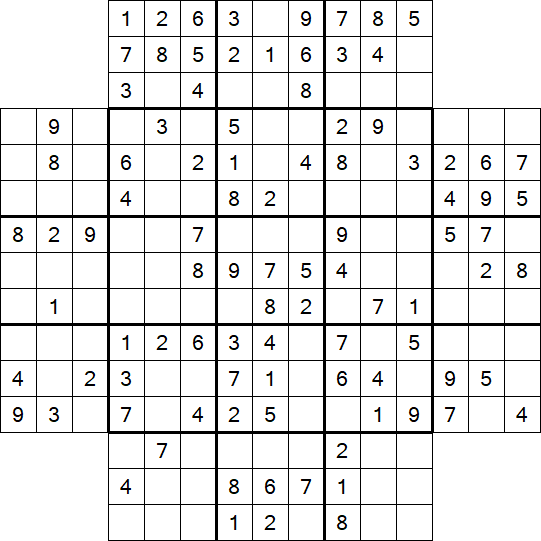 Flower Sudoku - Moyen