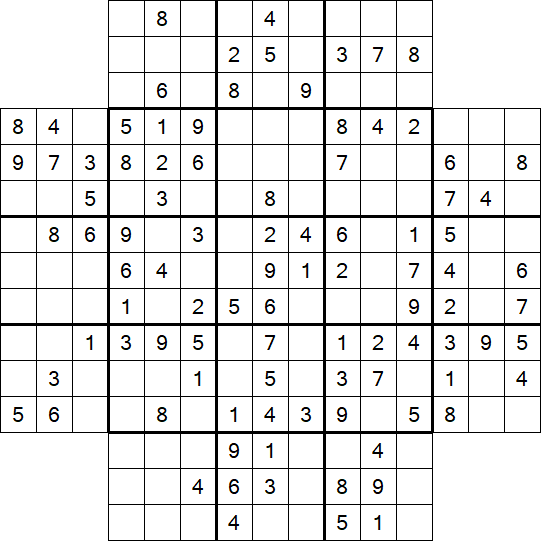 Flower Sudoku - Moyen