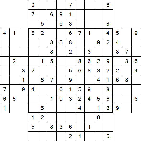 Flower Sudoku - Moyen