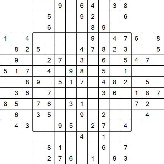 Flower Sudoku - Moyen