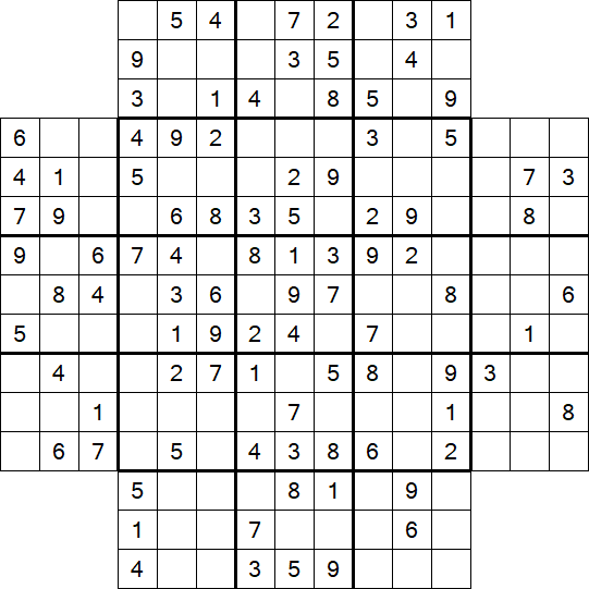 Flower Sudoku - Moyen