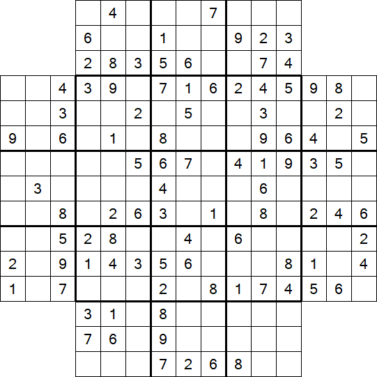 Flower Sudoku - Moyen