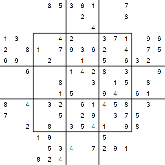 Flower Sudoku - Moyen