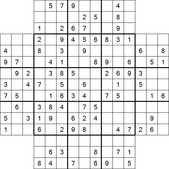 Flower Sudoku - Moyen