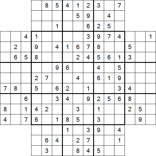 Flower Sudoku - Moyen