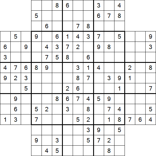 Flower Sudoku - Moyen