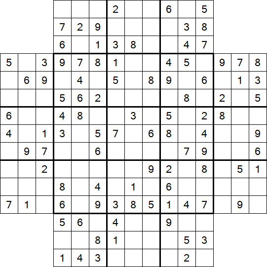 Flower Sudoku - Medium