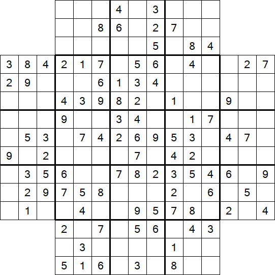 Flower Sudoku - Medium