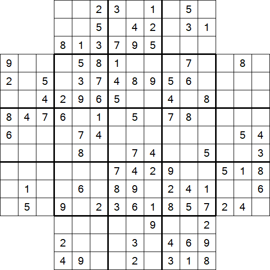 Flower Sudoku - Medium