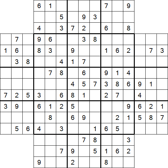 Flower Sudoku - Medium