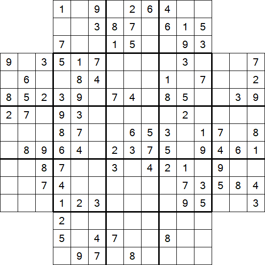 Flower Sudoku - Medium