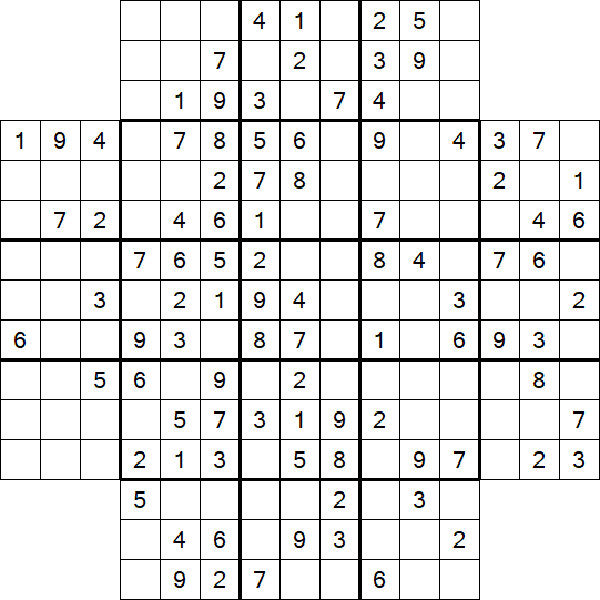 Flower Sudoku - Medium