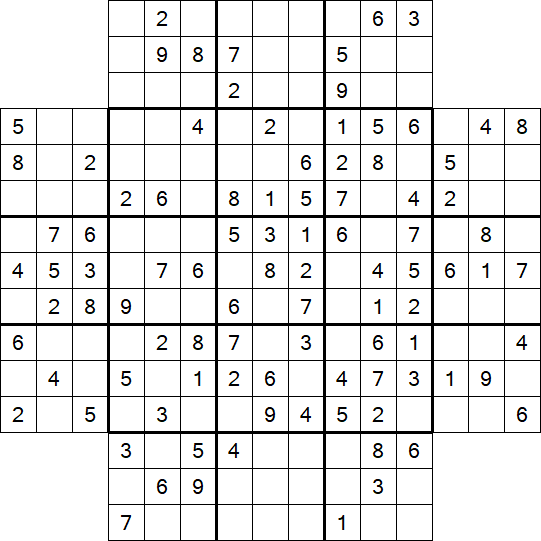 Flower Sudoku - Medium