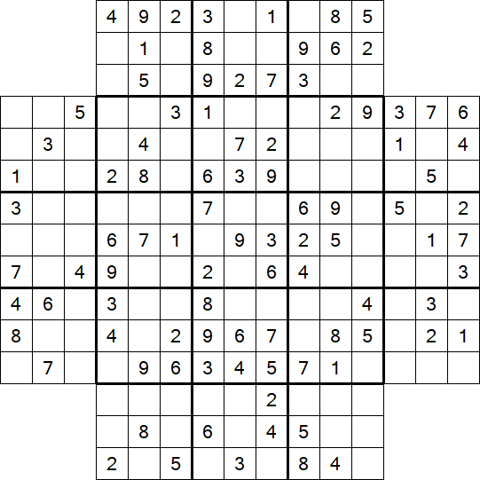 Flower Sudoku - Medium