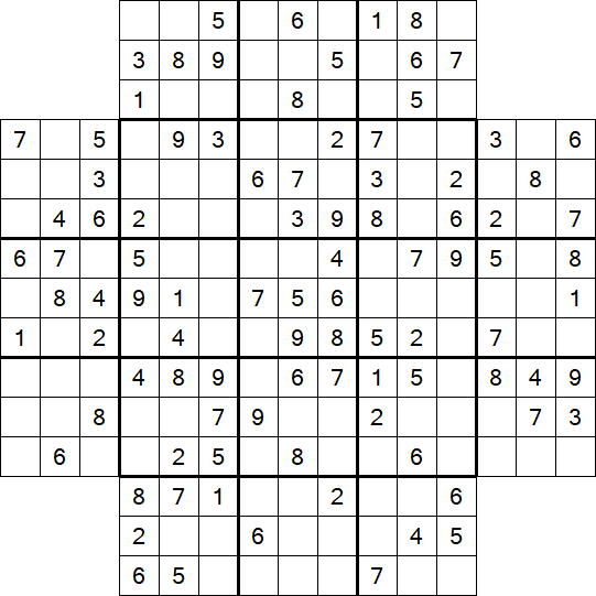 Flower Sudoku - Medium