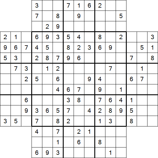 Flower Sudoku - Medium